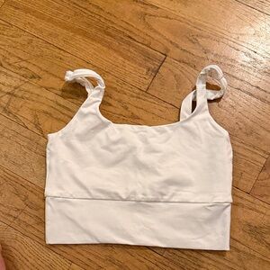 LIVE White Sports Bra